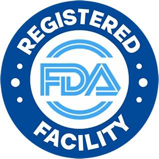 FDA-Registered Facility badge